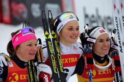 Stina Nilsson, Maiken Caspersen Falla and 1 more