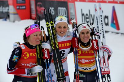 Stina Nilsson, Maiken Caspersen Falla and 1 more