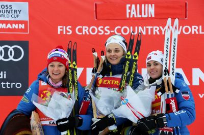 Stina Nilsson, Maiken Caspersen Falla and 1 more