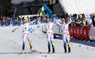 Johanna Hagström, Moa Lundgren and 1 more