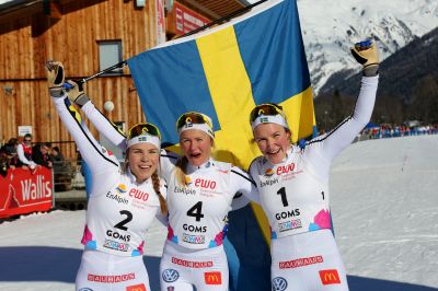 Johanna Hagström, Moa Lundgren and 1 more