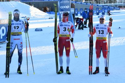 Oskar Svensson, Johannes Høsflot Klæbo and 1 more