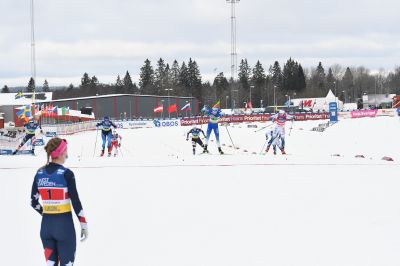 Jessica Diggins, Nadine Fähndrich and 2 more