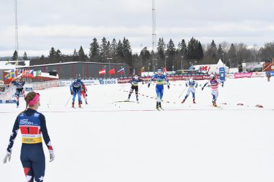 Jessica Diggins, Nadine Fähndrich and 2 more