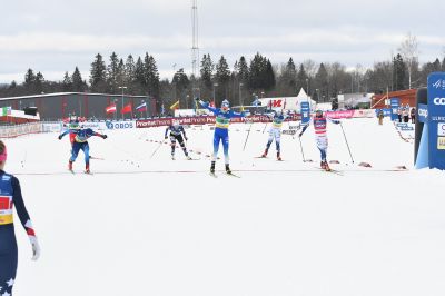 Jessica Diggins, Nadine Fähndrich and 2 more