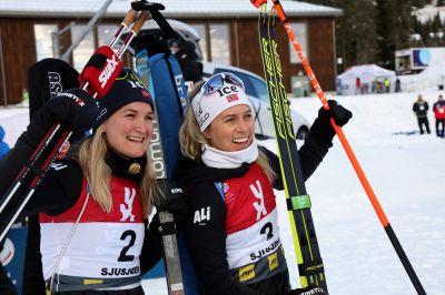 Tiril Eckhoff, Marte Olsbu Røiseland