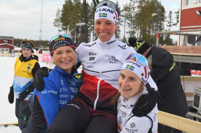 Ebba Andersson, Charlotte Kalla and 1 more