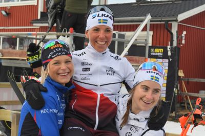 Ebba Andersson, Charlotte Kalla and 1 more