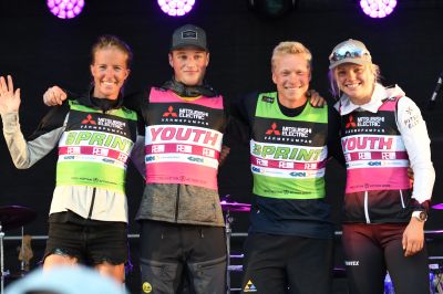 Emma Ribom, Alfred Buskqvist and 2 more