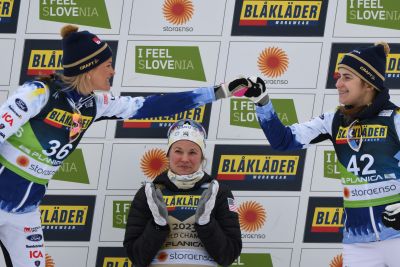 Ebba Andersson, Jessica Diggins and 1 more