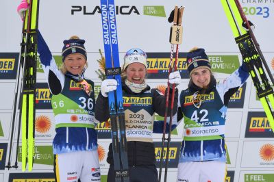 Ebba Andersson, Jessica Diggins and 1 more