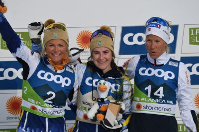 Ebba Andersson, Frida Karlsson and 1 more