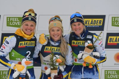 Maja Dahlqvist, Emma Ribom and 1 more