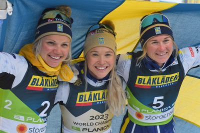 Maja Dahlqvist, Emma Ribom and 1 more