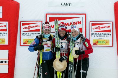 Marit Bjørgen, Therese Johaug and 1 more