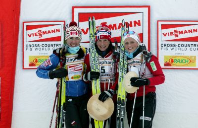 Marit Bjørgen, Therese Johaug and 1 more