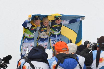 Maja Dahlqvist, Emma Ribom and 1 more